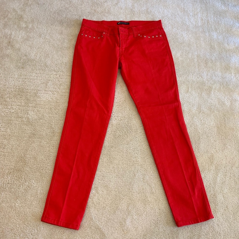 Levi’s women skinny red jeans size 32